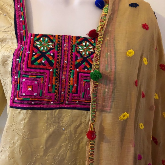 Indian stitched cotton salwar kameez - Picture 2 of 8